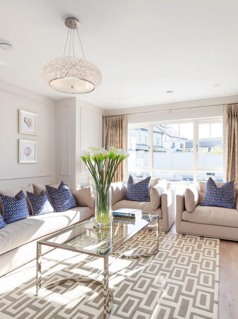 whitegables white sitting room