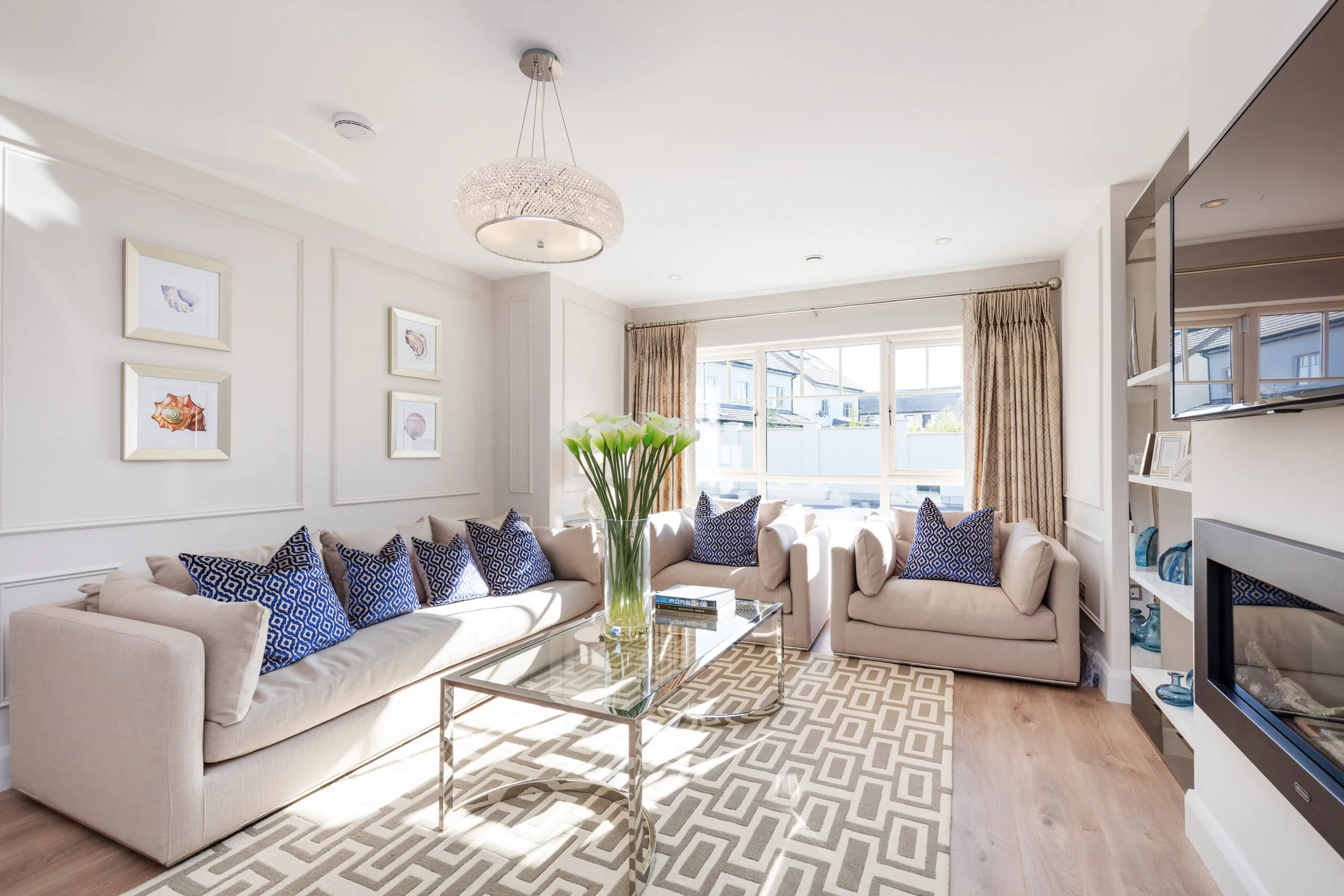 whitegables white sitting room