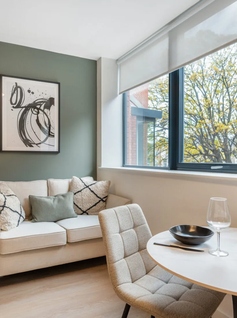 rathmines house living room skyline daytiime