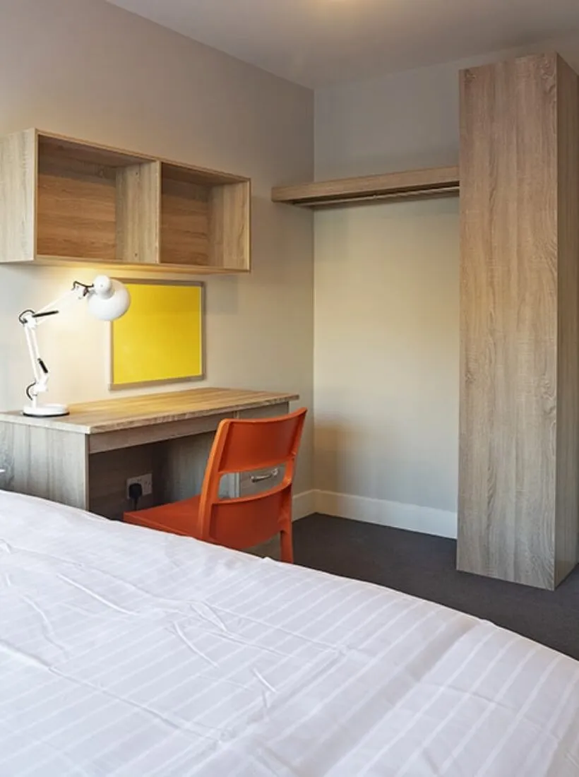 edward square student small bedroom bed view