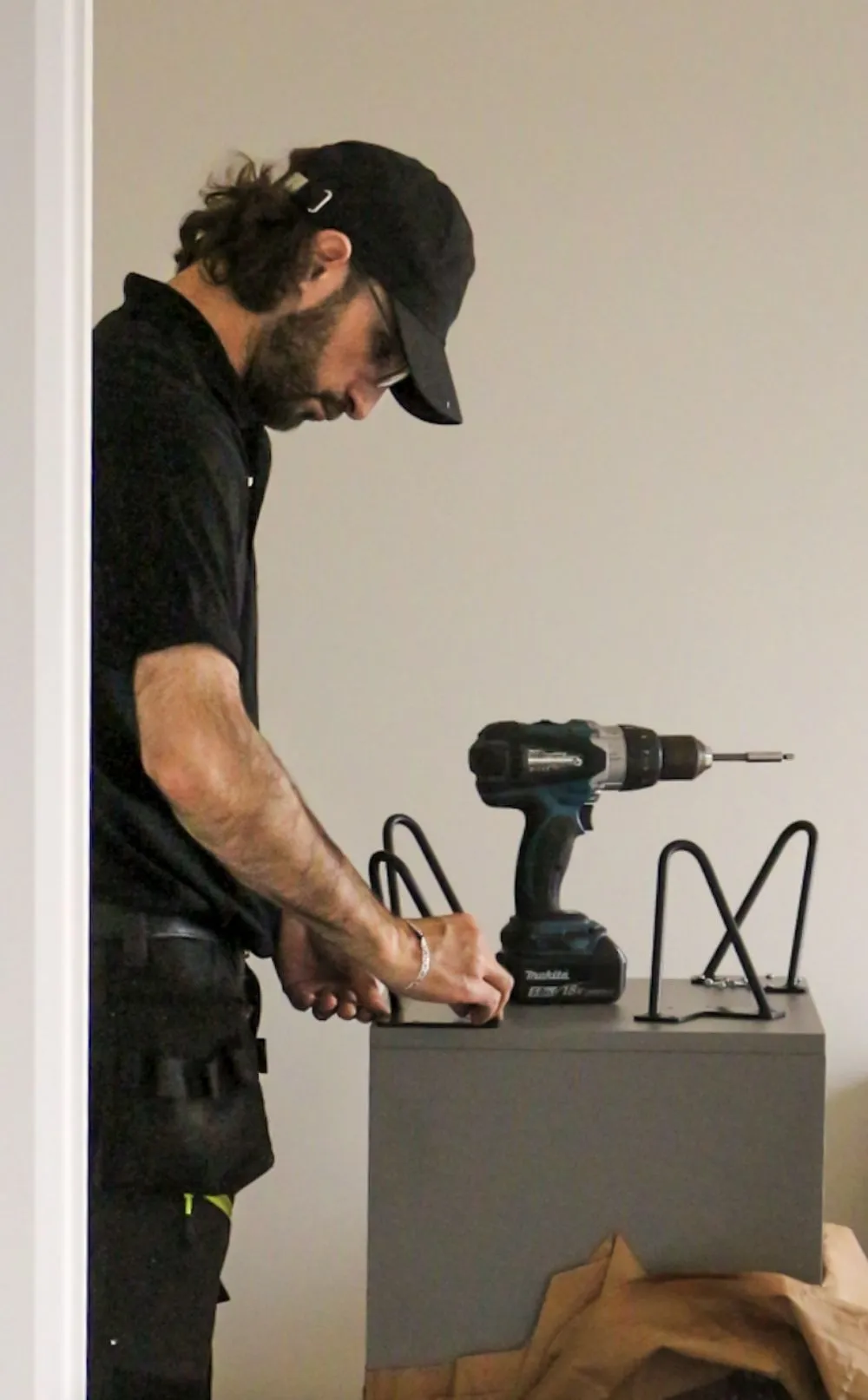 onsite installer with drill